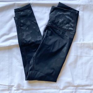 Black Battleship Camo Luxe Hi-Rise Leggings